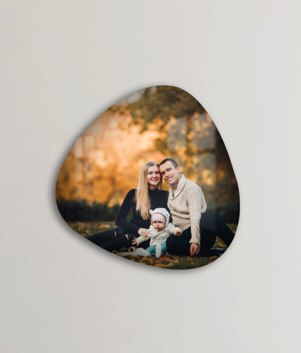 Triangle Shape Acrylic Photo Frame