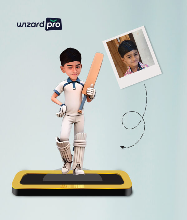 Cricket Player Mini Me