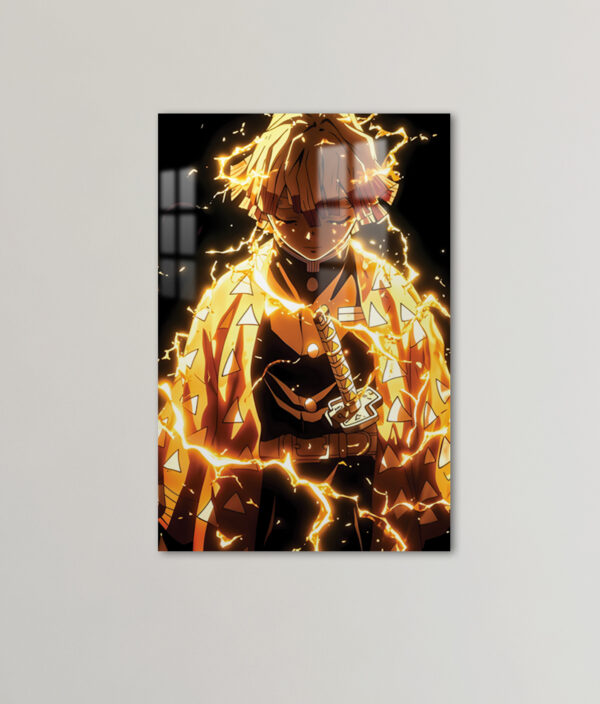 Zenitsu Agatsuma UV Acrylic Frame