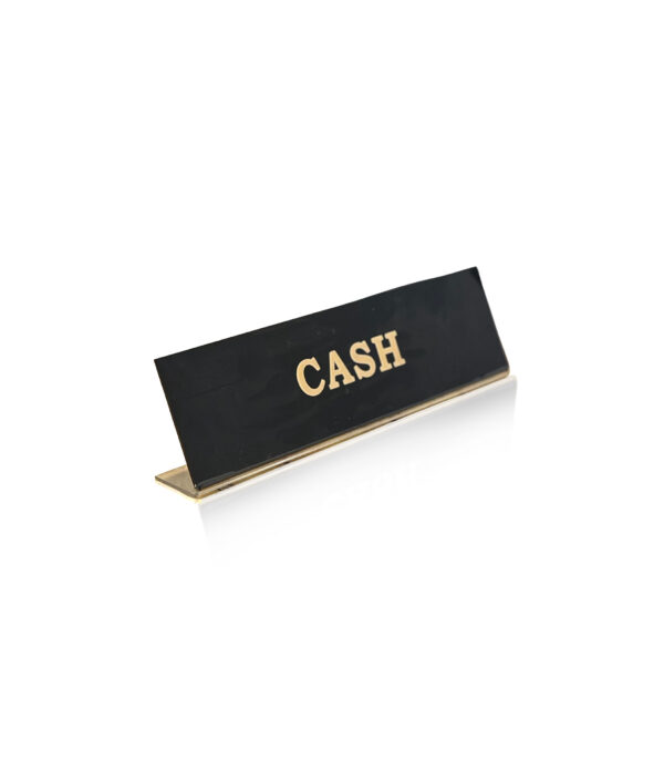 Custom Black Acrylic Sign Board