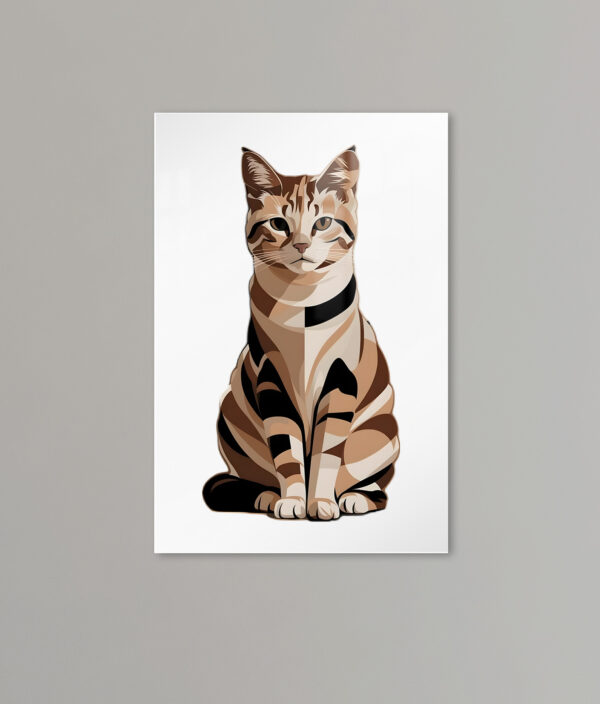 Cat UV Acrylic Frame
